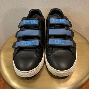 Fendi Bicolor Think Sneakers Size US 7/EU 40
